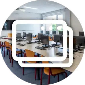 Illustration of desk